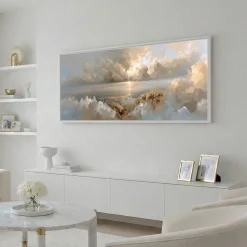Handgemaltes Gemälde 'Panorama über Golgatha' | Echtheitszertifikat inklusive