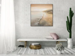 Handgemaltes Gemälde 'Paradise in front of us' 80x80cm | inkl. Echtheitszertifikat