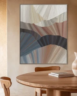 Handgemaltes Gemälde 'Petals in Motion' 60x90cm | inkl. Echtheitszertifikat