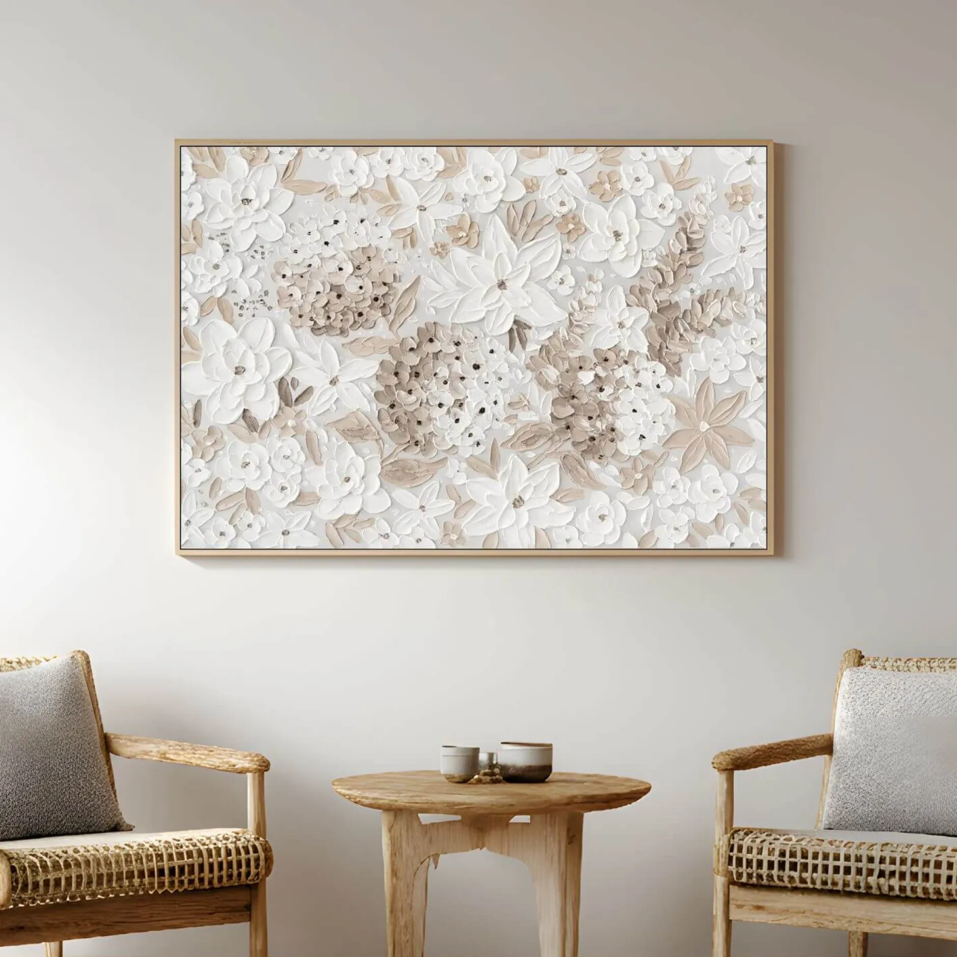 Handgemaltes Gemälde 'Pollen Dance' 90x60cm | inkl. Echtheitszertifikat