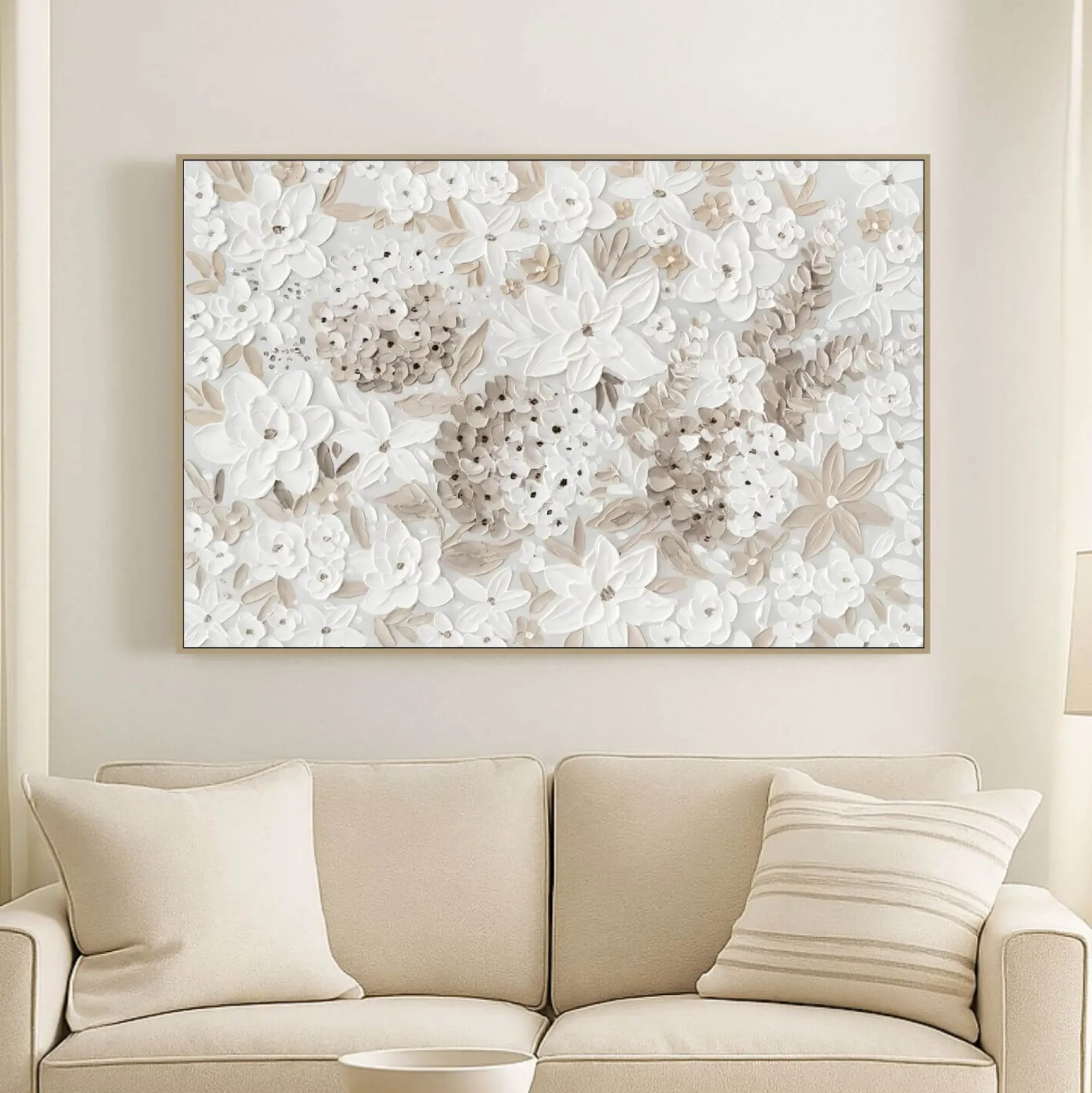 Handgemaltes Gemälde 'Pollen Dance' 90x60cm | inkl. Echtheitszertifikat