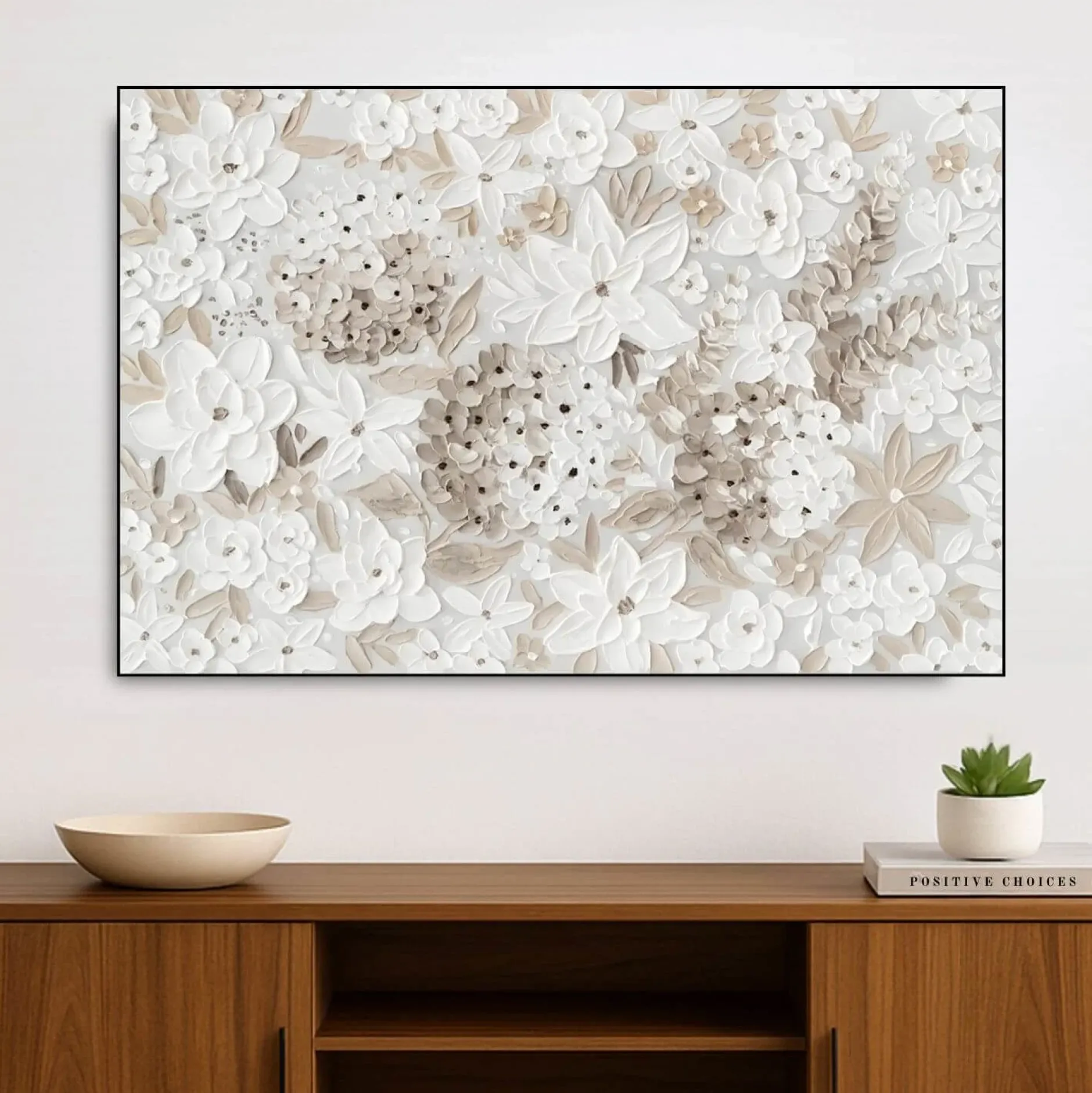 Handgemaltes Gemälde 'Pollen Dance' 90x60cm | inkl. Echtheitszertifikat