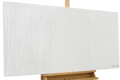 Handgemaltes Gemälde 'Porcelain Move' 120x60cm | inkl. Echtheitszertifikat
