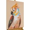 Handgemaltes Gemälde 'Portrait eines Kakadus' 50x70cm | inkl. Echtheitszertifikat
