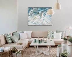 Handgemaltes Gemälde 'Poseidon's Treasure' 100x75cm | inkl. Echtheitszertifikat