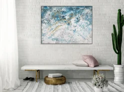 Handgemaltes Gemälde 'Poseidon's Treasure' 100x75cm | inkl. Echtheitszertifikat
