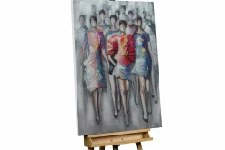 Handgemaltes Gemälde 'Power Walk' 75x100cm | inkl. Echtheitszertifikat
