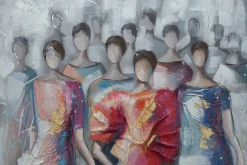 Handgemaltes Gemälde 'Power Walk' 75x100cm | inkl. Echtheitszertifikat