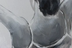 Handgemaltes Gemälde 'Primaballerina' 80x80cm | inkl. Echtheitszertifikat