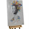 Handgemaltes Gemälde 'Proud Look' 75x100cm | inkl. Echtheitszertifikat