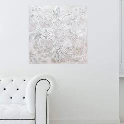Handgemaltes Gemälde 'Prunkvoll' 80x80cm | inkl. Echtheitszertifikat