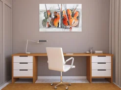 Handgemaltes Gemälde 'Quartett der Geigen' 120x80cm | inkl. Echtheitszertifikat