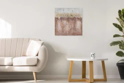 Handgemaltes Gemälde 'Quartzscape' 60x60cm | inkl. Echtheitszertifikat