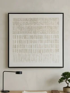 Handgemaltes Gemälde 'Quiet Strata' 60x60cm | inkl. Echtheitszertifikat