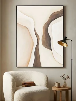 Handgemaltes Gemälde 'Quiet Terrain' 75x100cm | inkl. Echtheitszertifikat