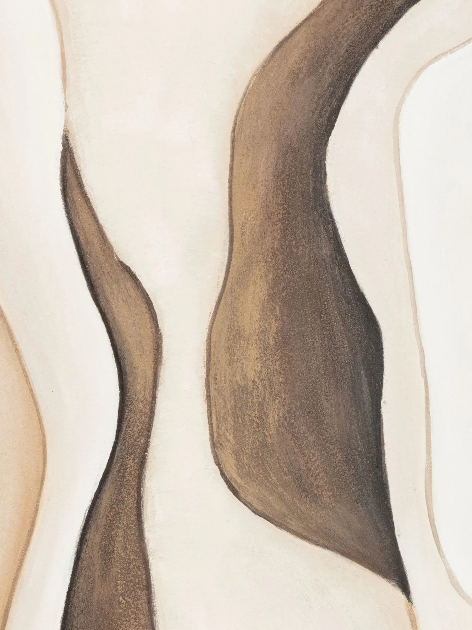 Handgemaltes Gemälde 'Quiet Terrain' 75x100cm | inkl. Echtheitszertifikat