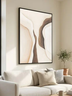 Handgemaltes Gemälde 'Quiet Terrain' 75x100cm | inkl. Echtheitszertifikat