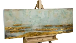 Handgemaltes Gemälde 'Reales Refugium' 120x40cm | inkl. Echtheitszertifikat