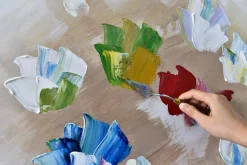 Handgemaltes Gemälde 'Rebellion der Farben' | inkl. Echtheitszertifikat