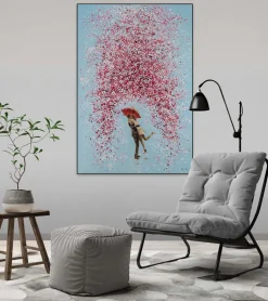 Handgemaltes Gemälde 'Reign of Feelings' 80x120cm | inkl. Echtheitszertifikat