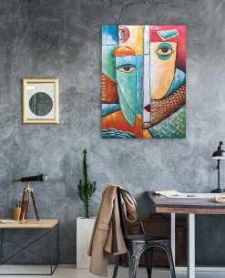 Handgemaltes Gemälde 'Reise ins Bewusstsein' 75x100cm | inkl. Echtheitszertifikat