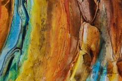 Handgemaltes Gemälde 'Reise zum Jupiter' 60x90cm | inkl. Echtheitszertifikat