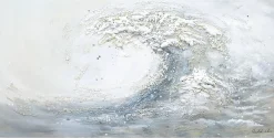 Handgemaltes Gemälde 'Rhythm of the Sea' 120x60cm | inkl. Echtheitszertifikat