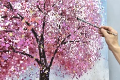 Handgemaltes Gemälde 'Rooted Spirit' 120x80cm | inkl. Echtheitszertifikat