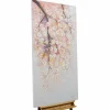 Handgemaltes Gemälde 'Rosa Blütenregen' 60x120cm | inkl. Echtheitszertifikat
