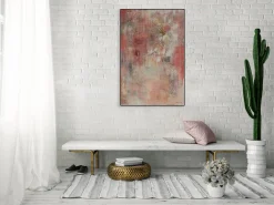 Handgemaltes Gemälde 'Rosenzauber' 80x120cm | inkl. Echtheitszertifikat