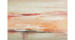 Handgemaltes Gemälde 'Rosewater Tides' 120x80cm | inkl. Echtheitszertifikat