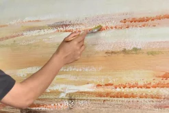 Handgemaltes Gemälde 'Rosewater Tides' 120x80cm | inkl. Echtheitszertifikat