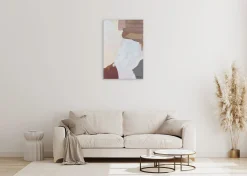 Handgemaltes Gemälde 'Rosy Cloudy Sky' 60x90cm | inkl. Echtheitszertifikat