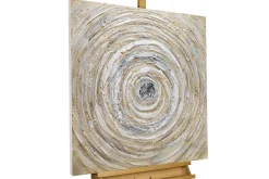 Handgemaltes Gemälde 'Ruddle Maelstrom' 80x80cm | inkl. Echtheitszertifikat