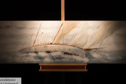 Handgemaltes Gemälde 'Ruf des Abenteuers' 150x50cm | inkl. Echtheitszertifikat