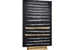 Handgemaltes Gemälde 'Schmelzendes Gold' 82,5x122,5cm | inkl. Echtheitszertifikat