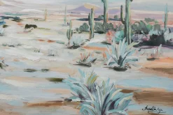 Handgemaltes Gemälde 'Schönheit der Wüste' 120x60cm | inkl. Echtheitszertifikat