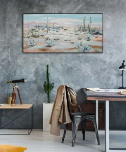 Handgemaltes Gemälde 'Schönheit der Wüste' 120x60cm | inkl. Echtheitszertifikat