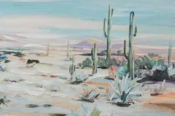 Handgemaltes Gemälde 'Schönheit der Wüste' 120x60cm | inkl. Echtheitszertifikat
