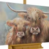 Handgemaltes Gemälde 'Schulter an Schulter' 100x75cm | inkl. Echtheitszertifikat
