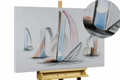 Handgemaltes Gemälde 'Schwellende Segel' 100x75cm | inkl. Echtheitszertifikat