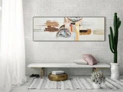 Handgemaltes Gemälde 'Schwerelose Zeit' 150x50cm | inkl. Echtheitszertifikat