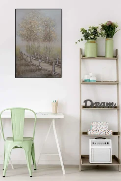 Handgemaltes Gemälde 'Secret Path' 60x90cm | inkl. Echtheitszertifikat