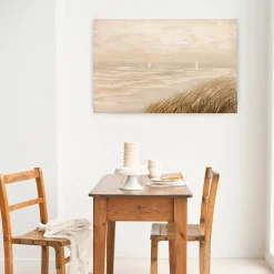 Handgemaltes Gemälde 'Sehnsucht nach Meer' 90x60cm | inkl. Echtheitszertifikat