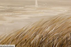 Handgemaltes Gemälde 'Sehnsucht nach Meer' 90x60cm | inkl. Echtheitszertifikat