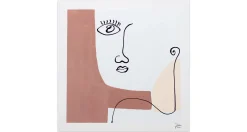 Handgemaltes Gemälde 'Self-reflection' 60x60cm | inkl. Echtheitszertifikat