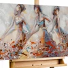 Handgemaltes Gemälde 'Sensuous Dance' 100x50cm | inkl. Echtheitszertifikat