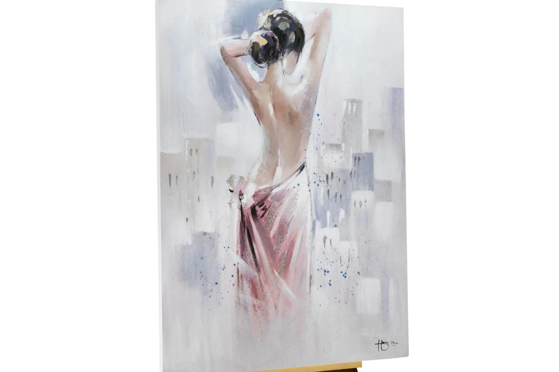 Handgemaltes Gemälde 'Señorita' 80x100cm | inkl. Echtheitszertifikat