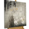Handgemaltes Gemälde 'She Turns to Leave' 80x80cm | inkl. Echtheitszertifikat