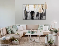 Handgemaltes Gemälde 'Shooting Upwards' 120x80cm | inkl. Echtheitszertifikat